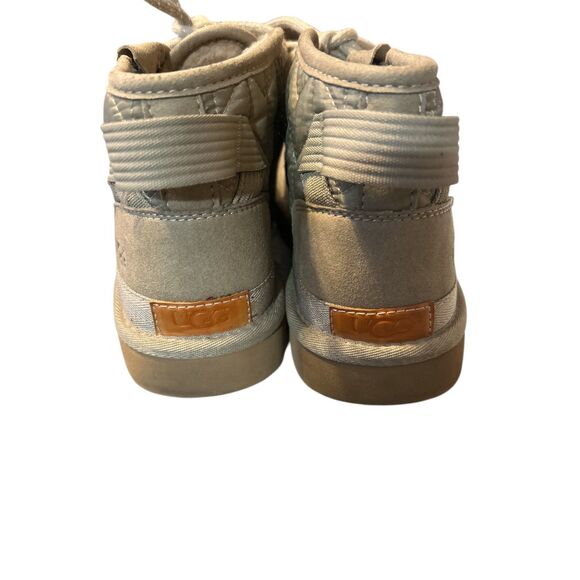 UGG Neumel Zip Quilting Chukka Boot EU41 (Mens 8 Womens 9.5) Beige #1114194 - Picture 4 of 6